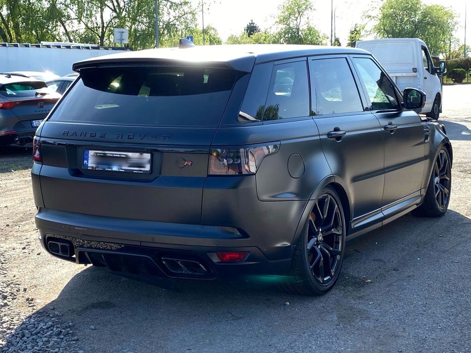 Land Rover Range Rover Sport 12/2021 SVR 575KM Salon Polska