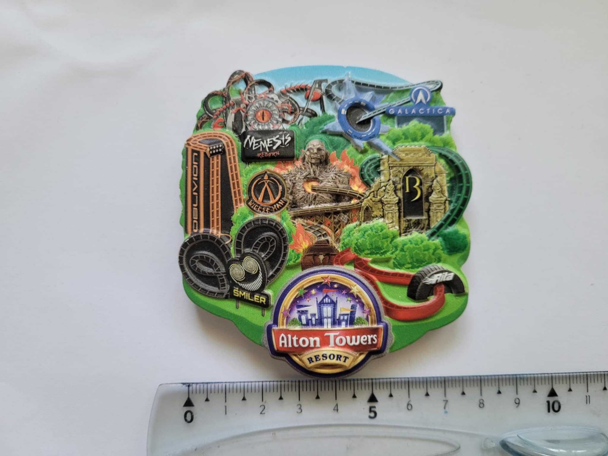 Magnes na lodówkę - 68e. ALTON TOWERS