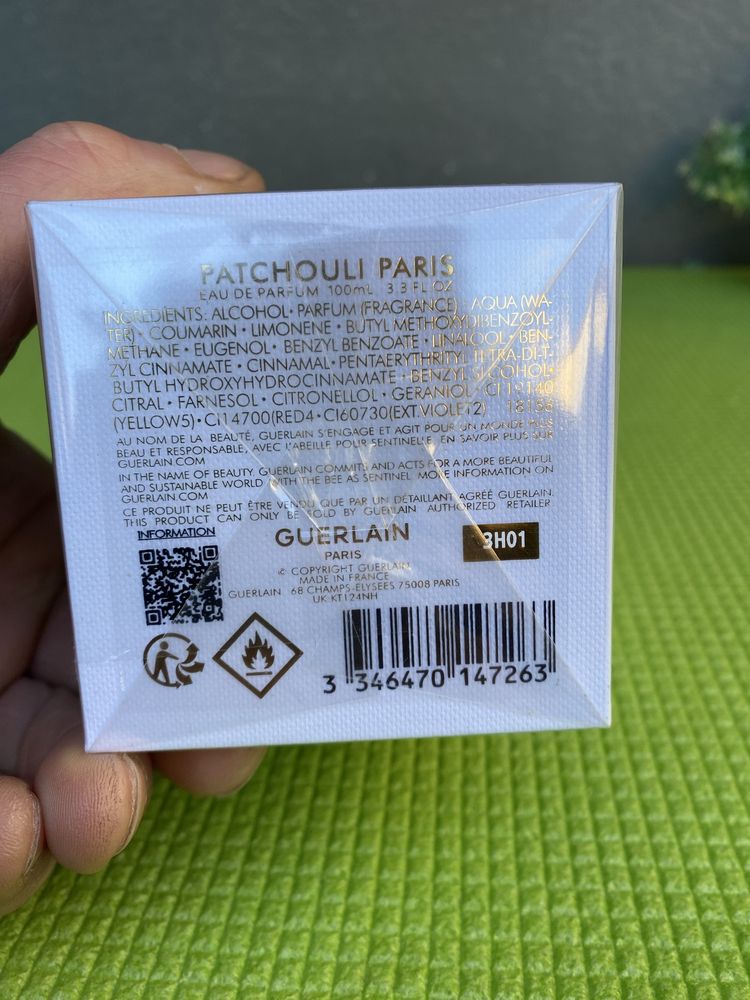 Patchouli Paris Guerlain. Original Pack 100 ml