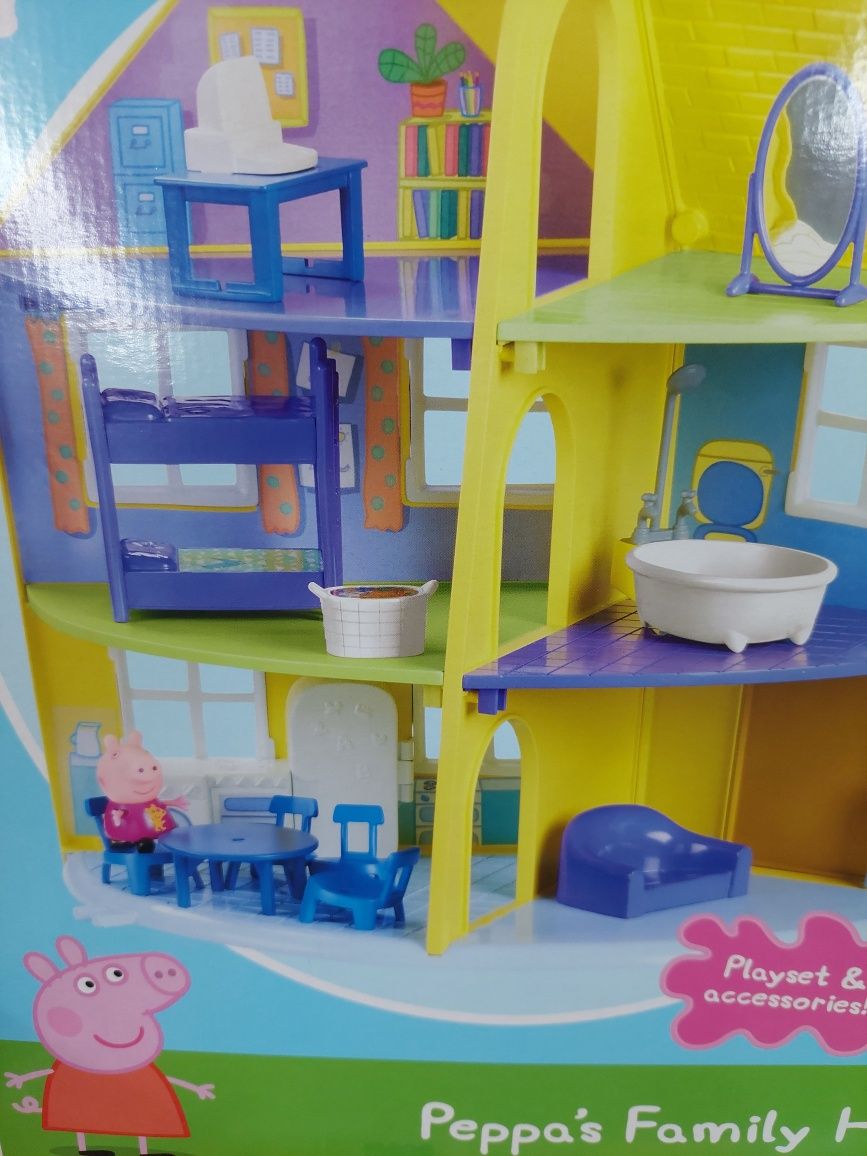 Nowy zestaw domek rodzinny Peppa Pig