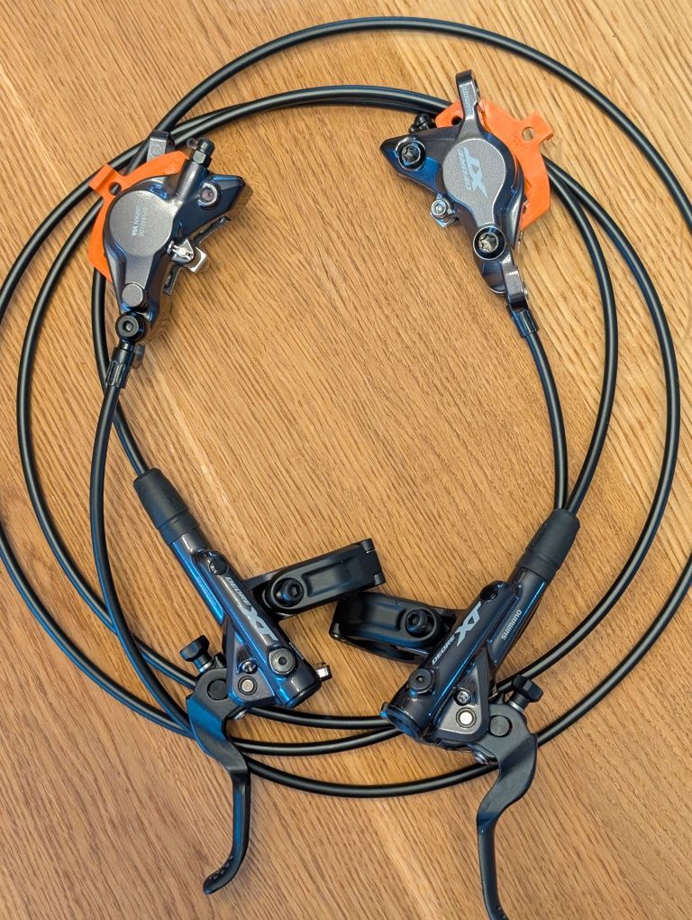 Zestaw hamulce hydrauliczne Shimano deore XT nowe