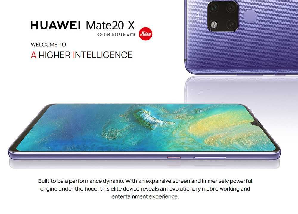 Ideal para prenda de Natal  Huawei Mate 20 X 7.2" 128GB Dual SIM Azul