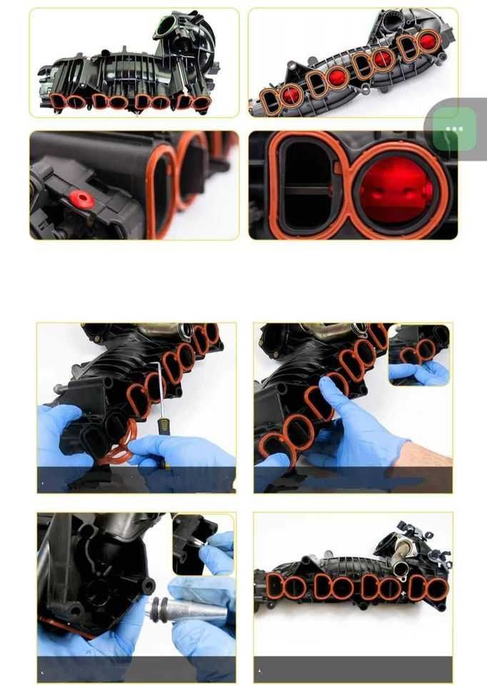 Kit ANULAR Borboletas Admissão BMW N47 / m57 / m47 / 2.5cc/3.0cc NOVOS