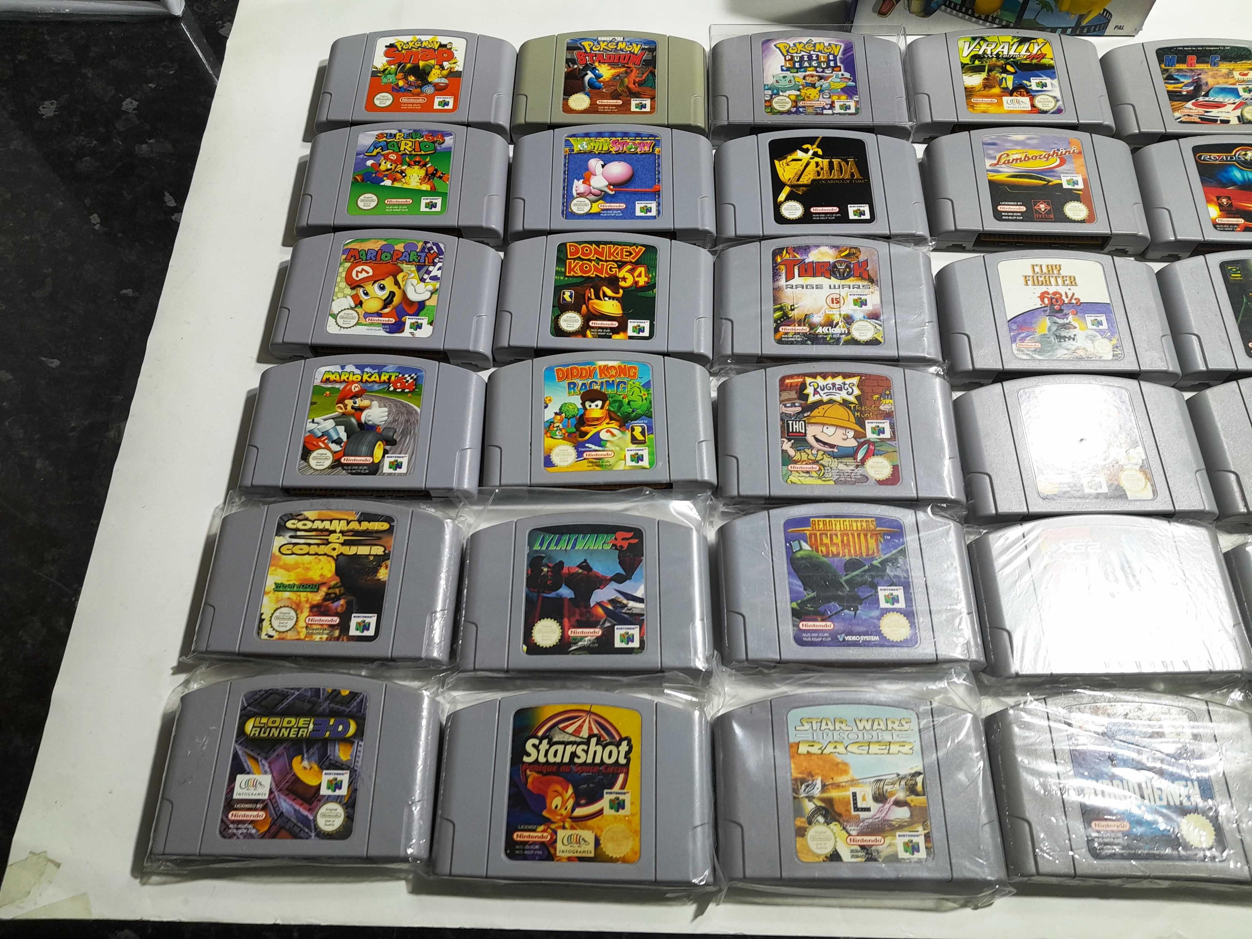 Jogos Nintendo 64 (Lista de A a Z) N64