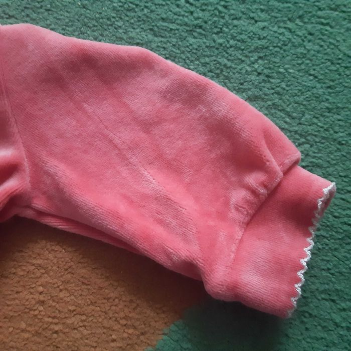 Welurowa bluza 5.10.15. rozmiar 68/74 nowa z metką