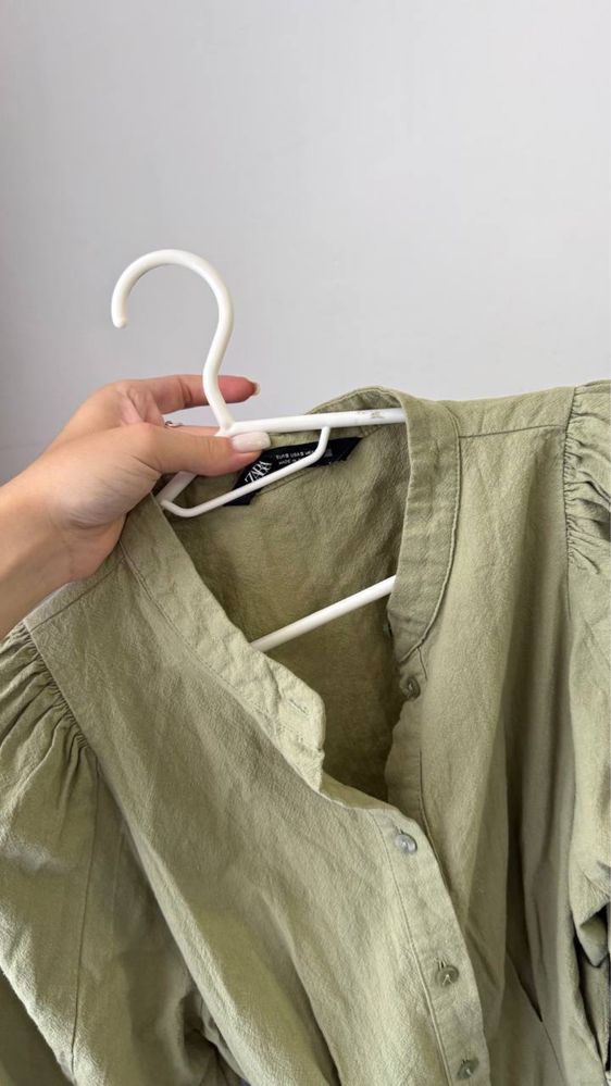 Сукня сорочка корсетна  шнурівка зав'язки zara