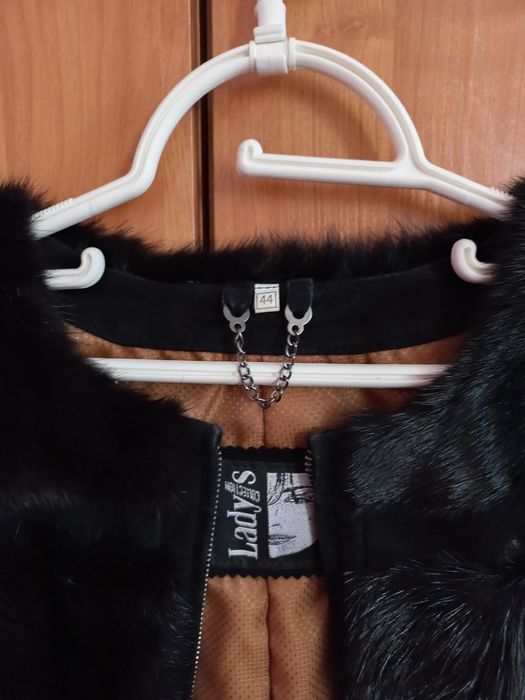 Желетка норкова натуральна