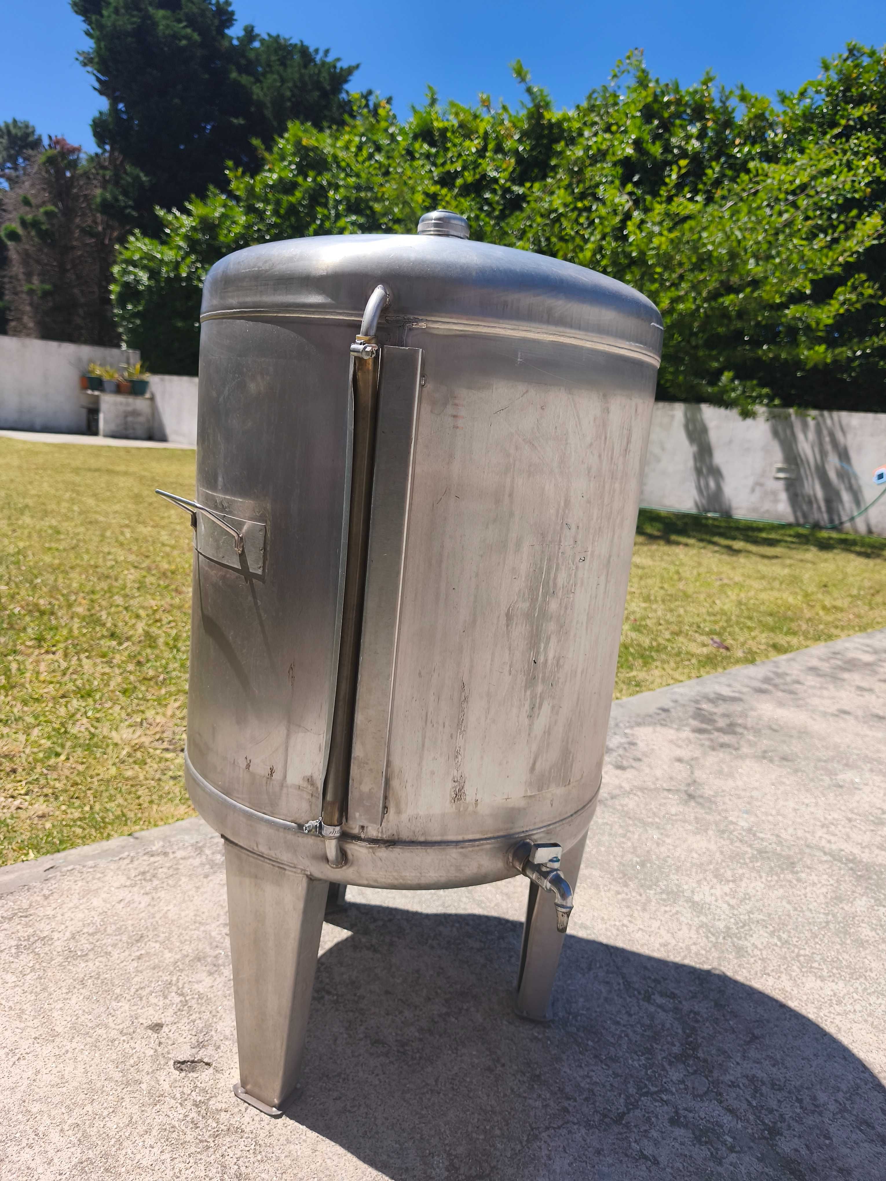 Cuba inox de 100 litros