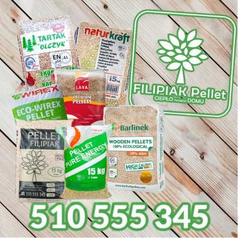 Pellet drzewny RUREX certyfikowany EN+ A1
