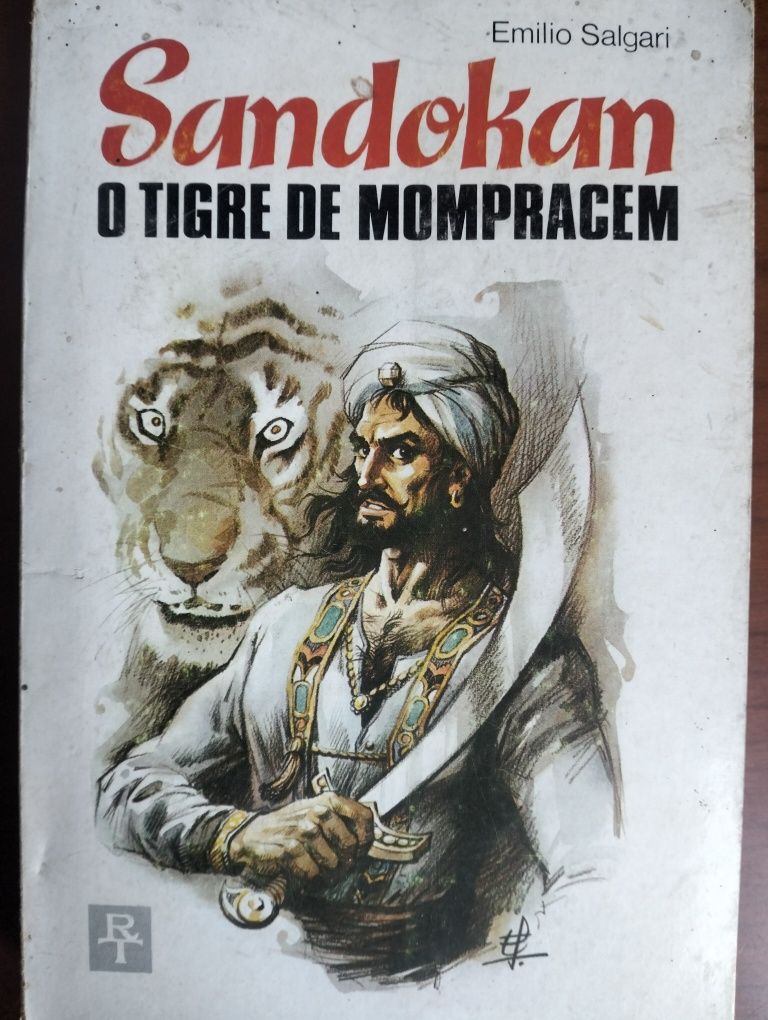 Livro Sandokan O Tigre de Mompracem