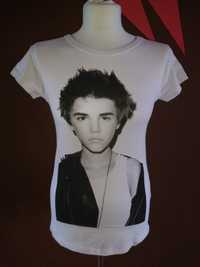 Nowe koszulki Justin Bieber S M L 100% bawełna