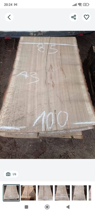 Monolity deski debowe