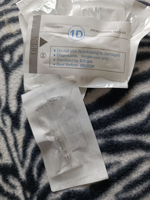 Kartidże do makijażu permanentny 1D i 1P 20szt