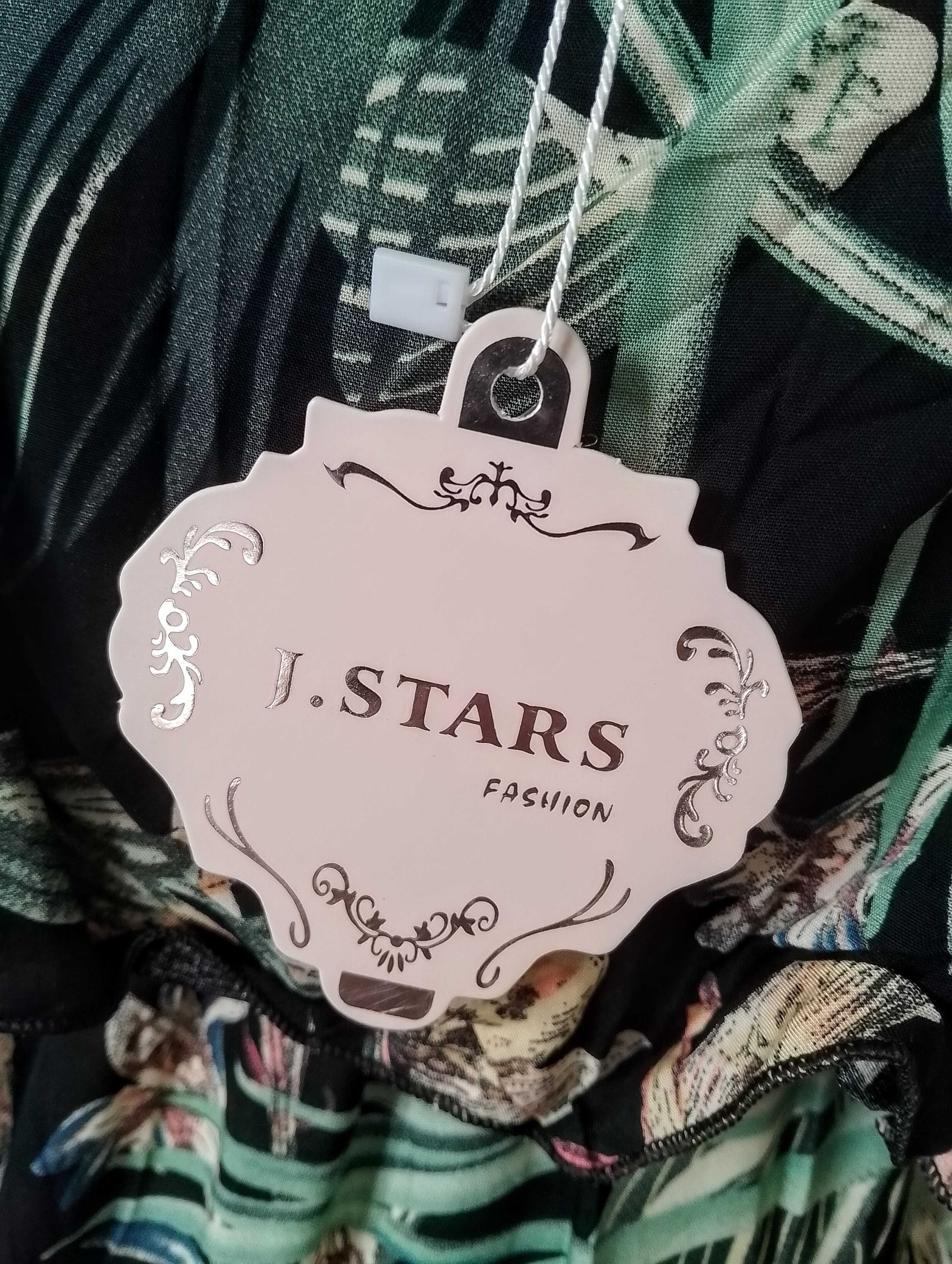 J.Stars długa wiskozowa sukienka na lato 40 L 42 XL