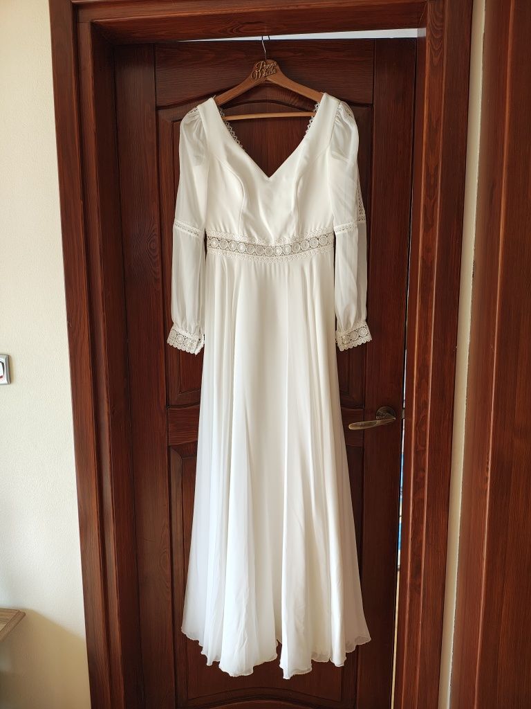 Suknia ślubna boho/rustykalna