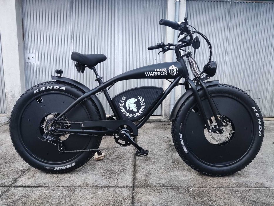 Bicicleta Elétrica Cruiser Retro BoardTrack Racer