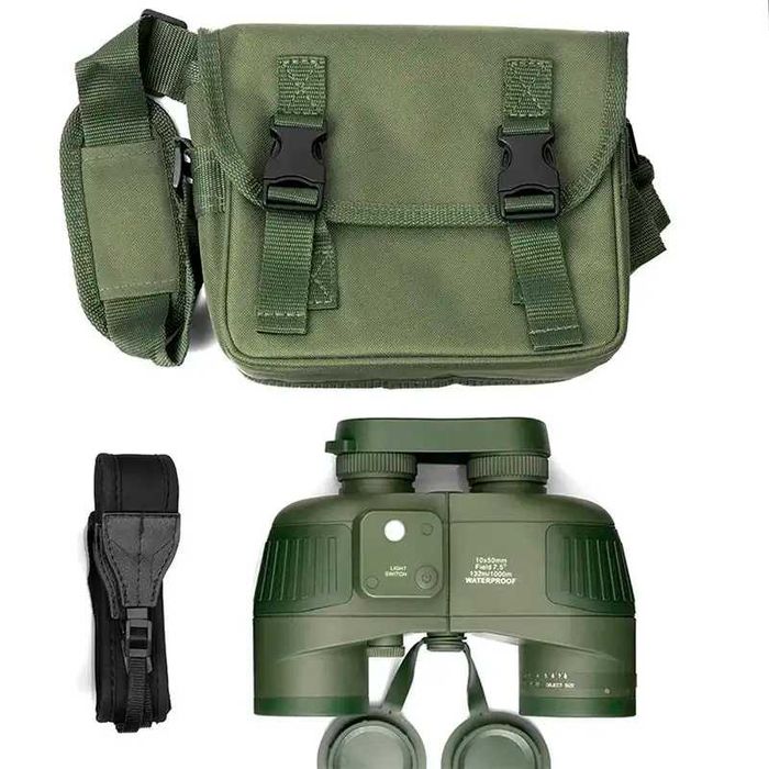 Бинокль военный тактический с сеткой и азотной средой Nikula N50, х10