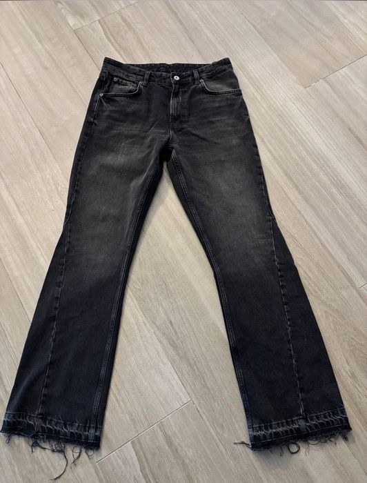 zara flared jeans