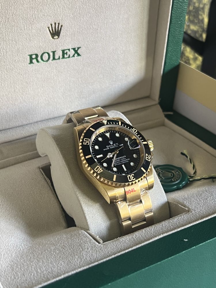 Rolex Submariner Date Just Full Gold/Black