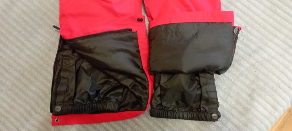 Термо штани червоні 152 зріст