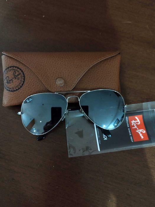 Óculos de sol Ray Ban novos, modelo Aviator