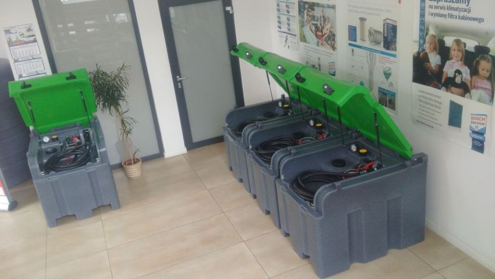 ŁOWICZ Zbiornik mobIlny na paliwo diesel 400 litrów PROMOCJA Fortis