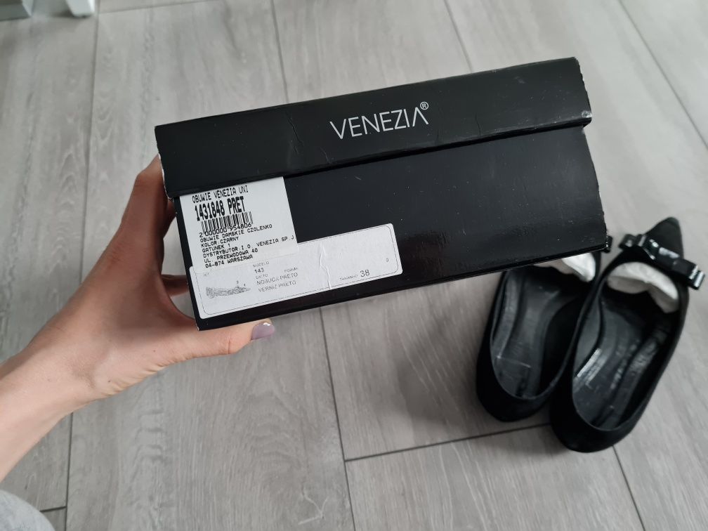 Buty skórzanek marki Venezia, rozmiar 38