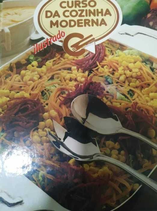 coleção curso de cozinha moderna ilustrado