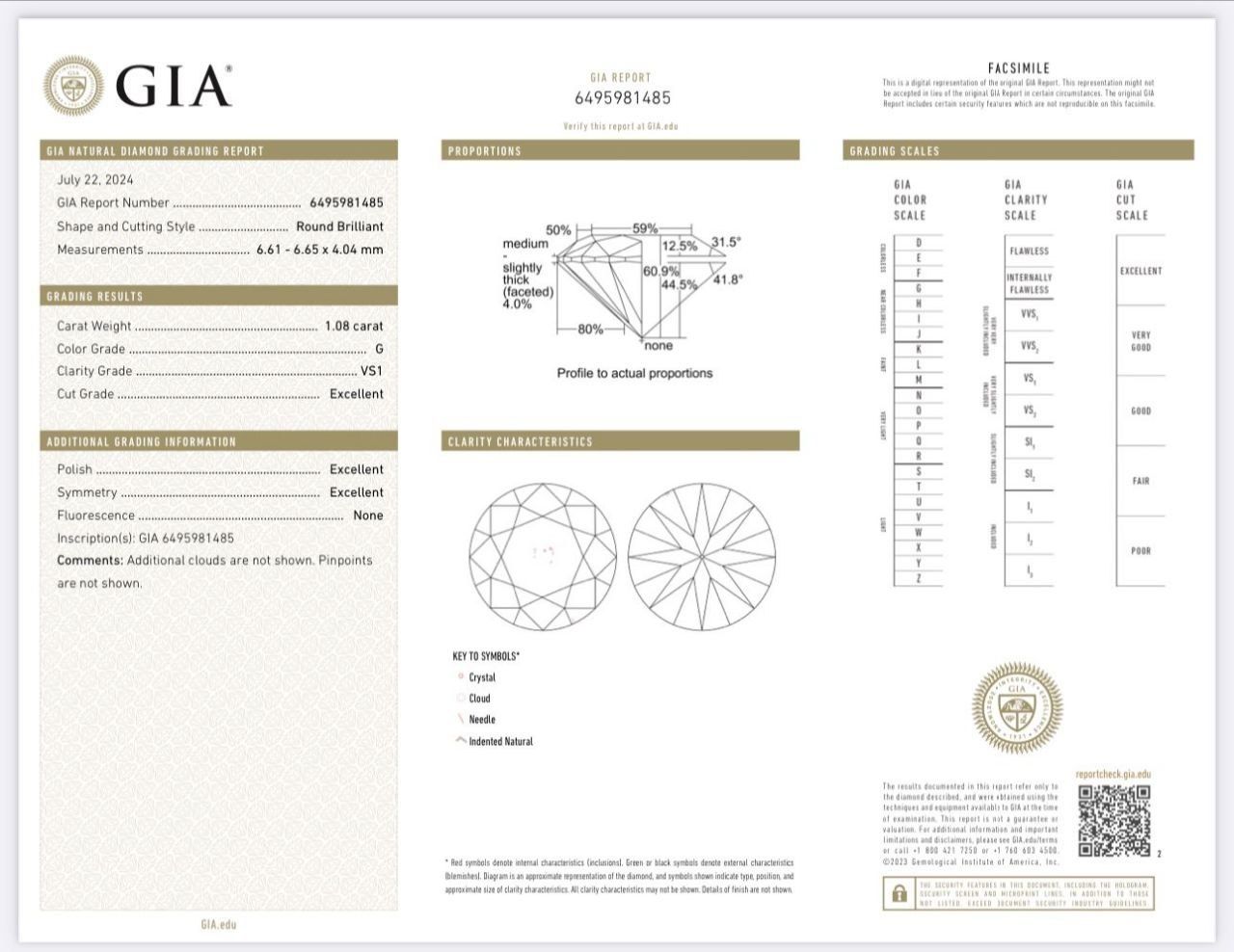 Серьги с бриллиантами 2,17 ct.
