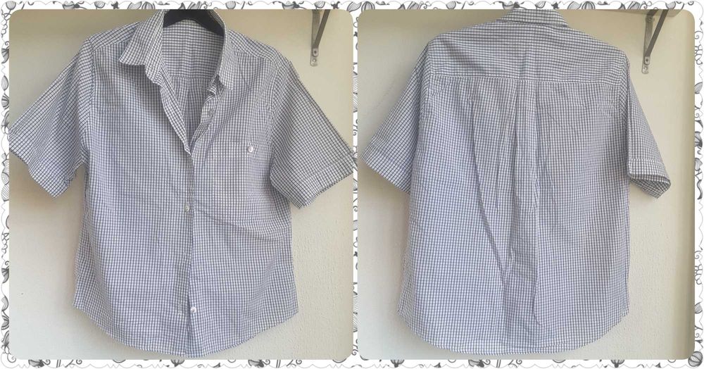 4 Camisas de Manga Curta de Senhora