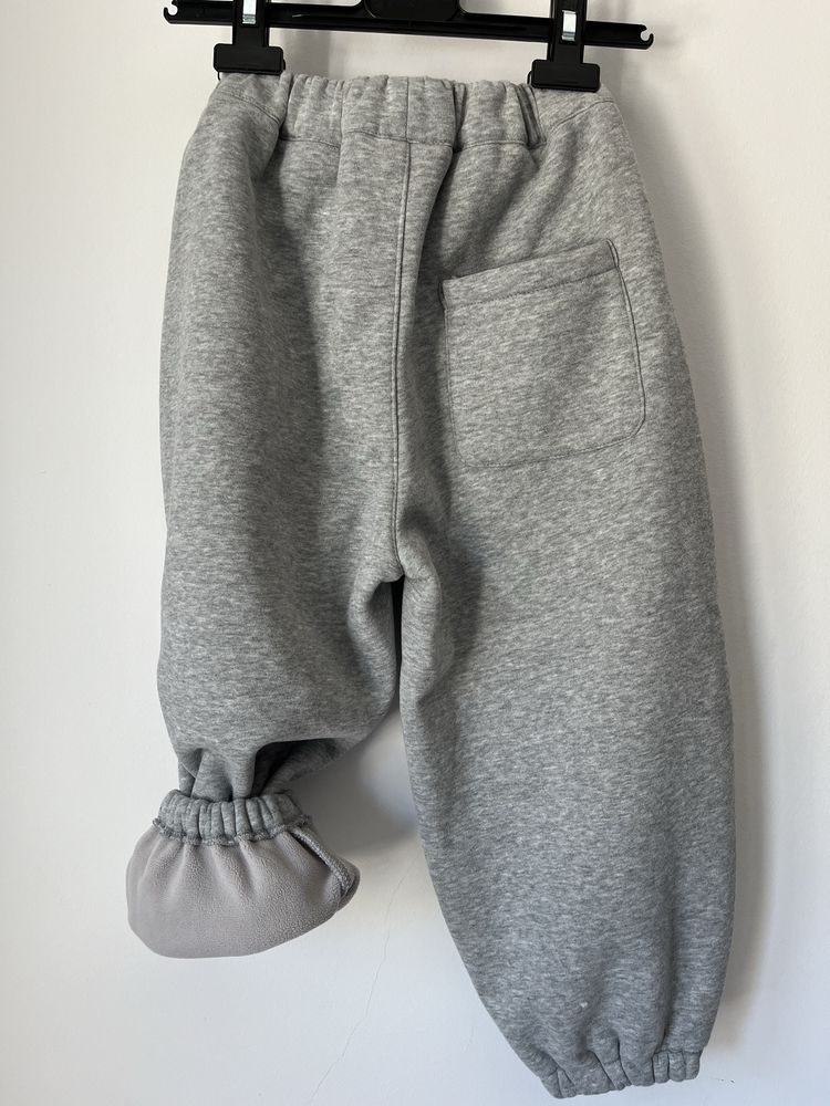 Conjunto menino 130, cinza, forrado, quente e macio.