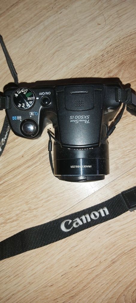 Canon PoweShot SX500 IS com mala