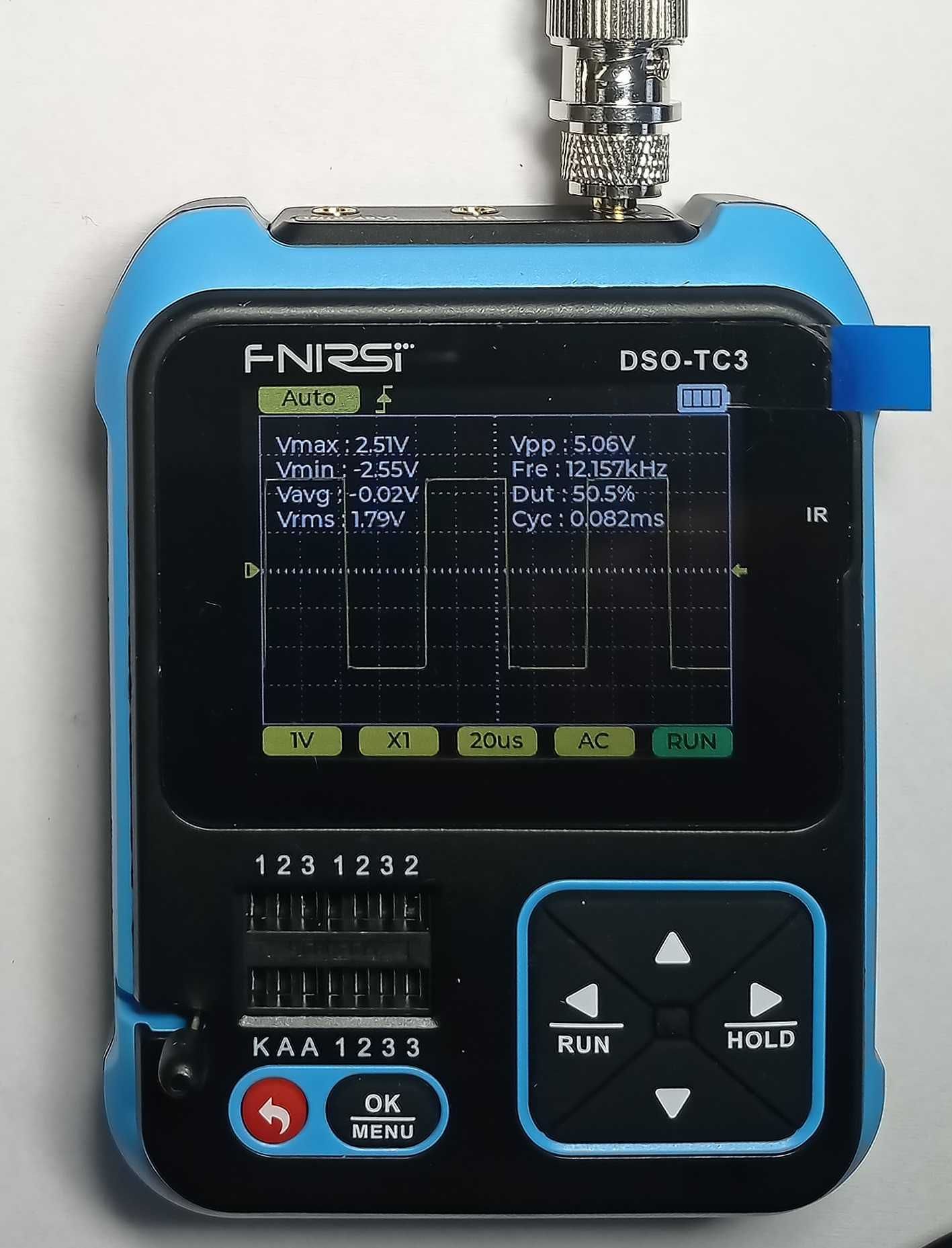 FNIRSI-DSO-TC3 oscyloskop / tester / generator PWM