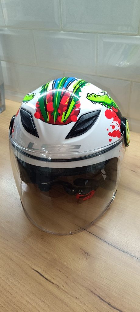 Kask motocyklowy dla dziecka LS2 KASK MOTOCYKLOWY LS2 OF602 FUNNY JUNI