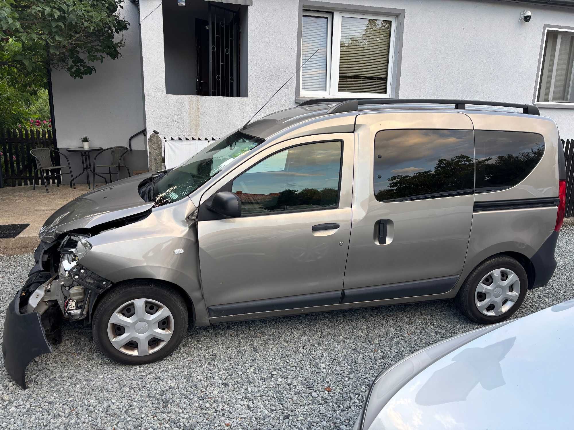 DACIA DOKKER 1.6 8V*83KM*LPG*Klima*Airbag Ok!*113tkm!*serwis*z Niemiec