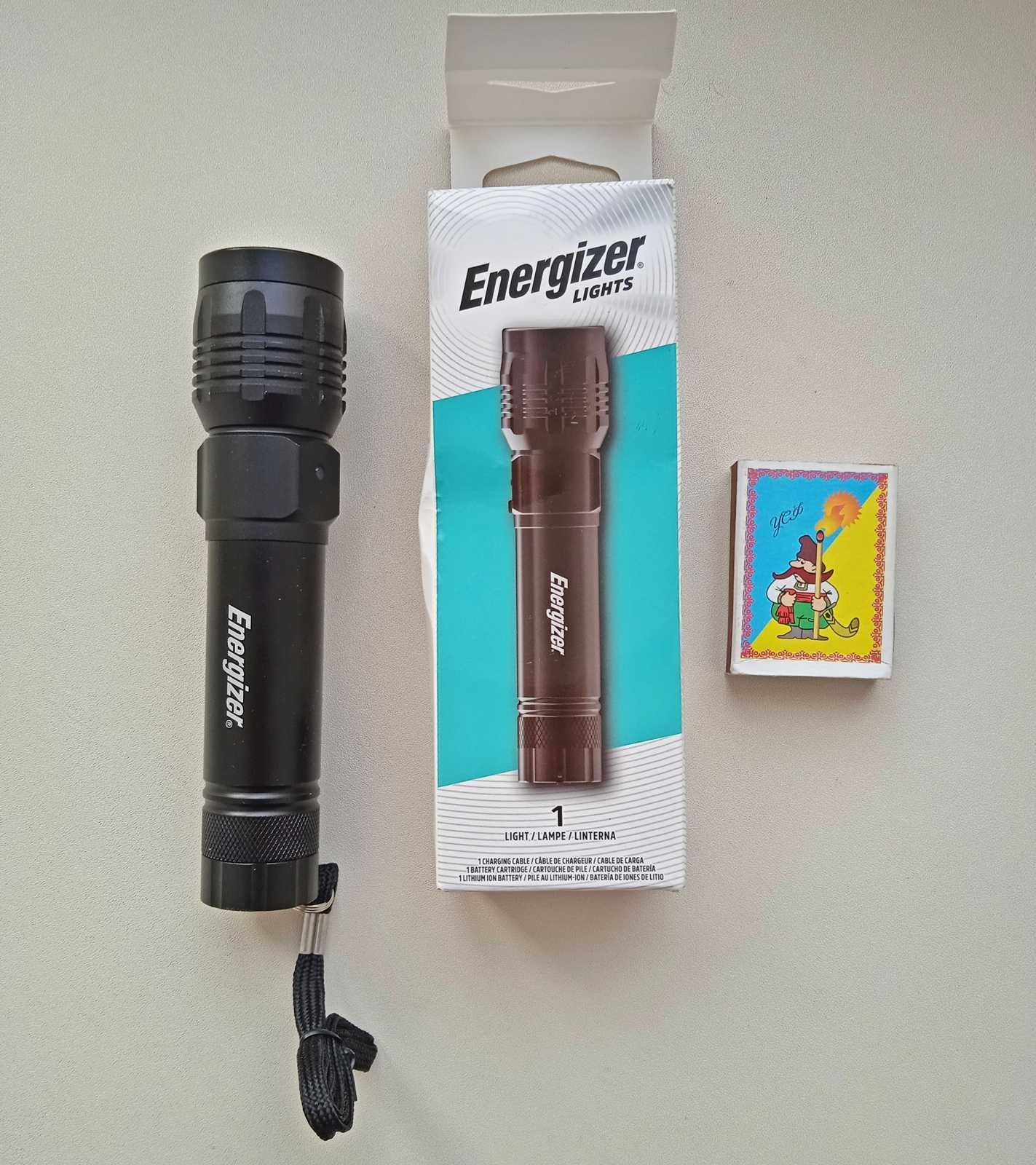 Тактичний ліхтар Energizer. З США. Оригінал. Новий. 1000 люмен