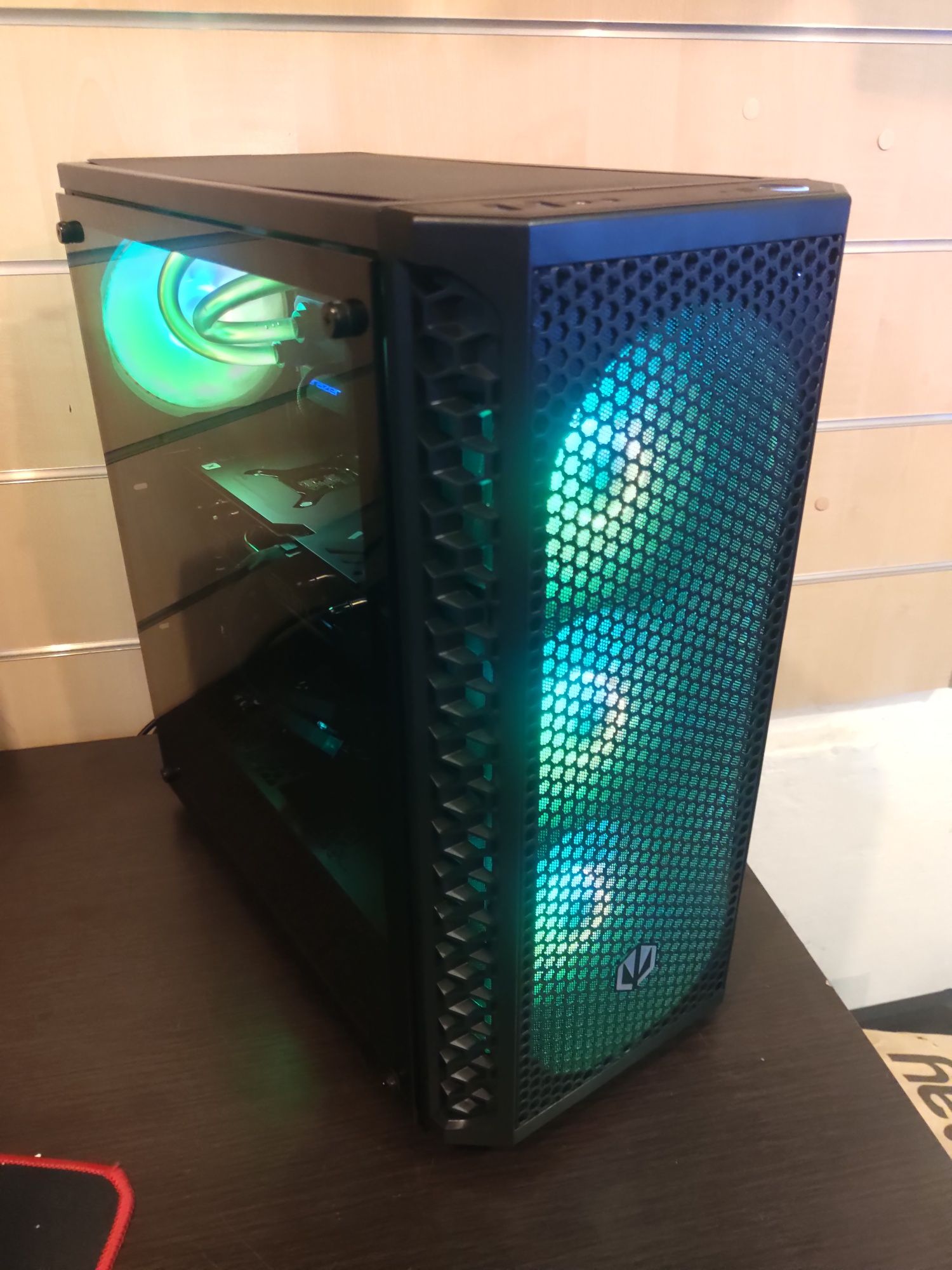 RTX 4070 Ti, LED Komputer do gier,32 GB,i7-12700,1 TB SSD,Win 11Pro