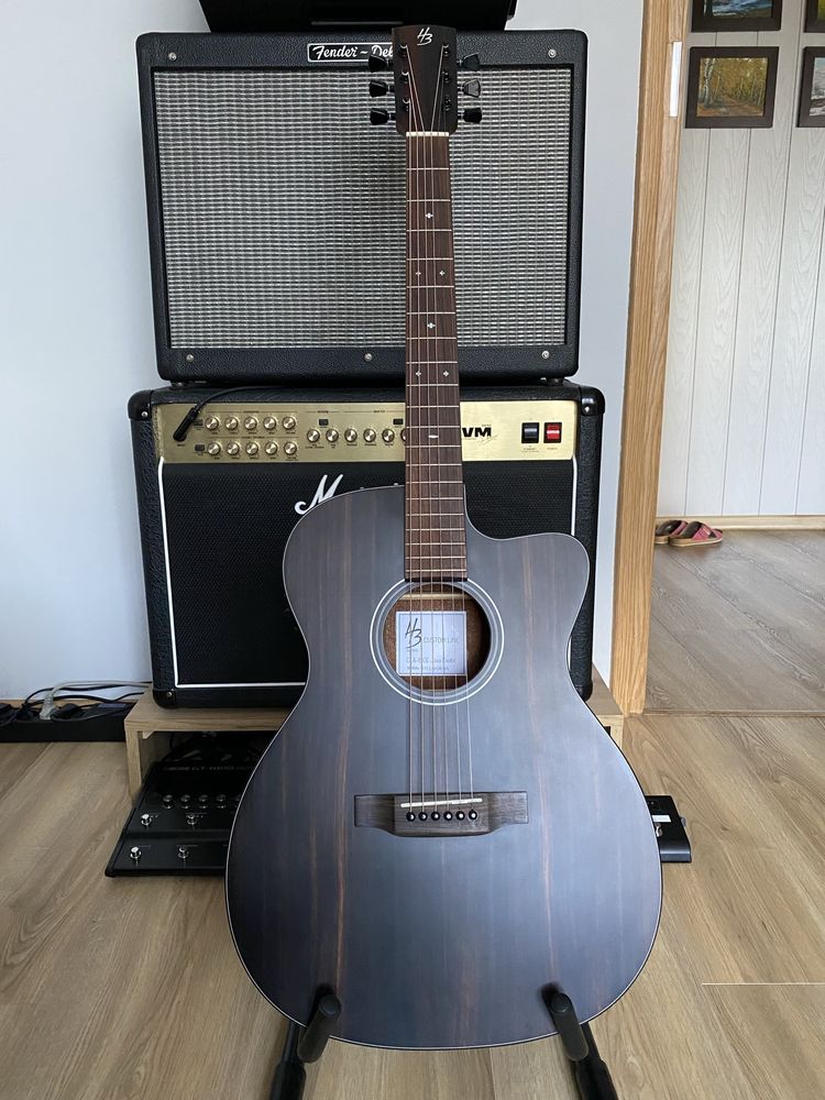 Gitara elektroakustyczna Harley Benton CLA-15CE Java Exotic