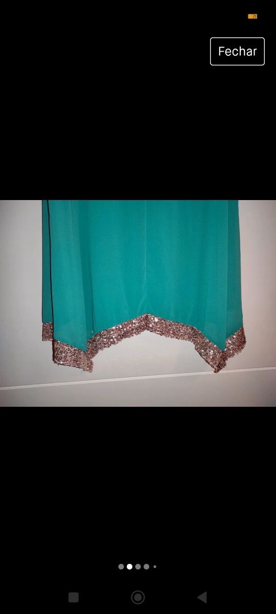 Blusa verde agua nova