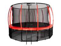 Trampolina Ogrodowa 435cm/14ft czerwona Maxy Comfort Plus Z Wewnętrzną