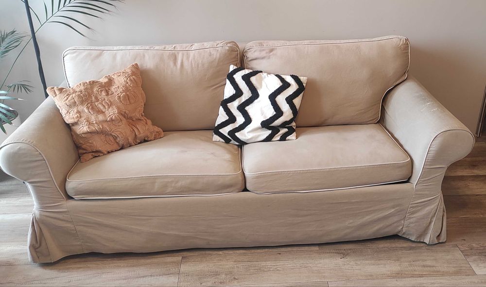 Kanapa sofa rozkładana Ikea ektorp