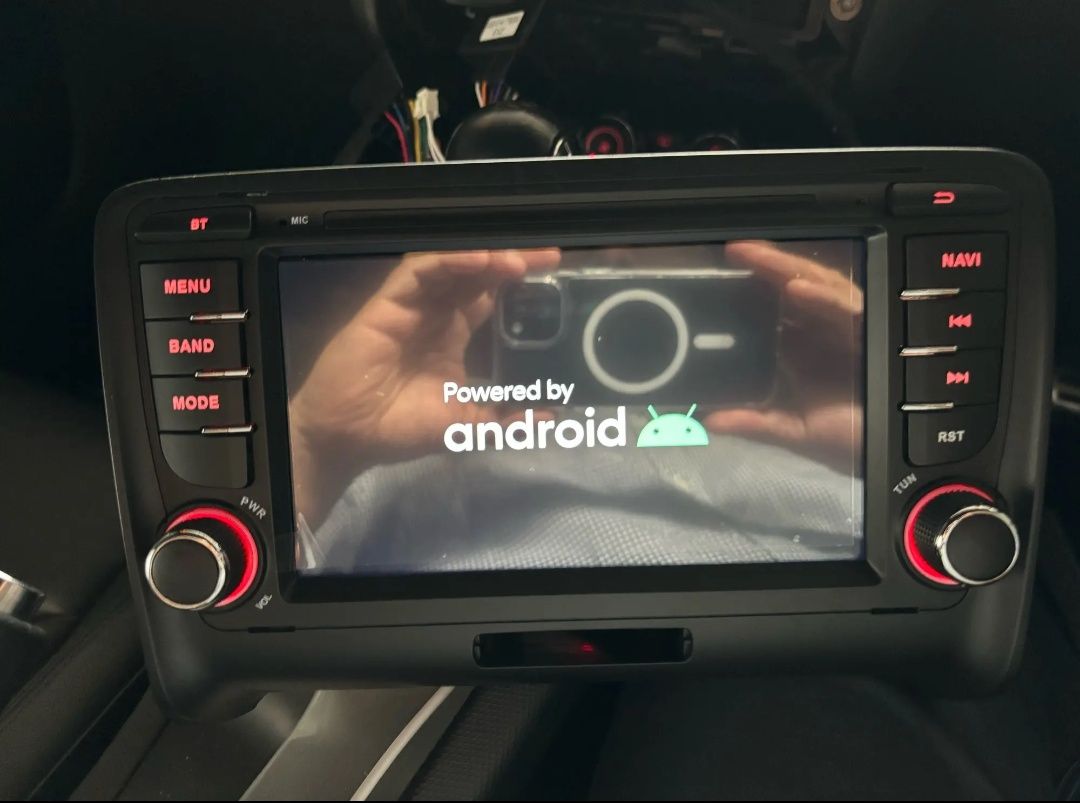 Rádio Audi TT Android 13 com GPS (Novo)