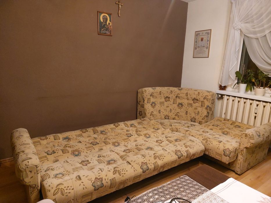 Oddam za darmo narożnik z funkcją spania