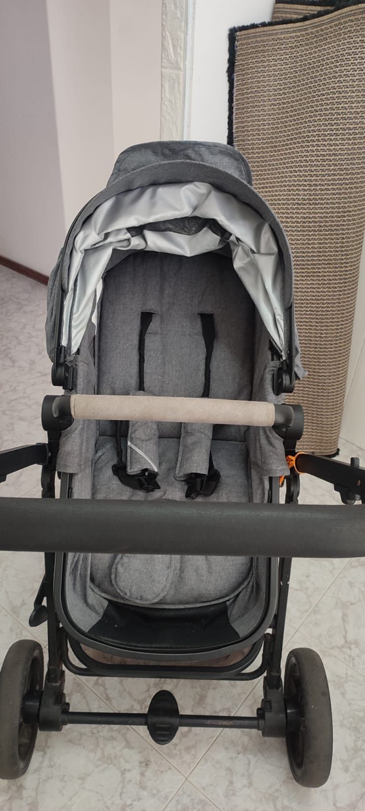Carrinho de bebê com babycoque 3 em 1