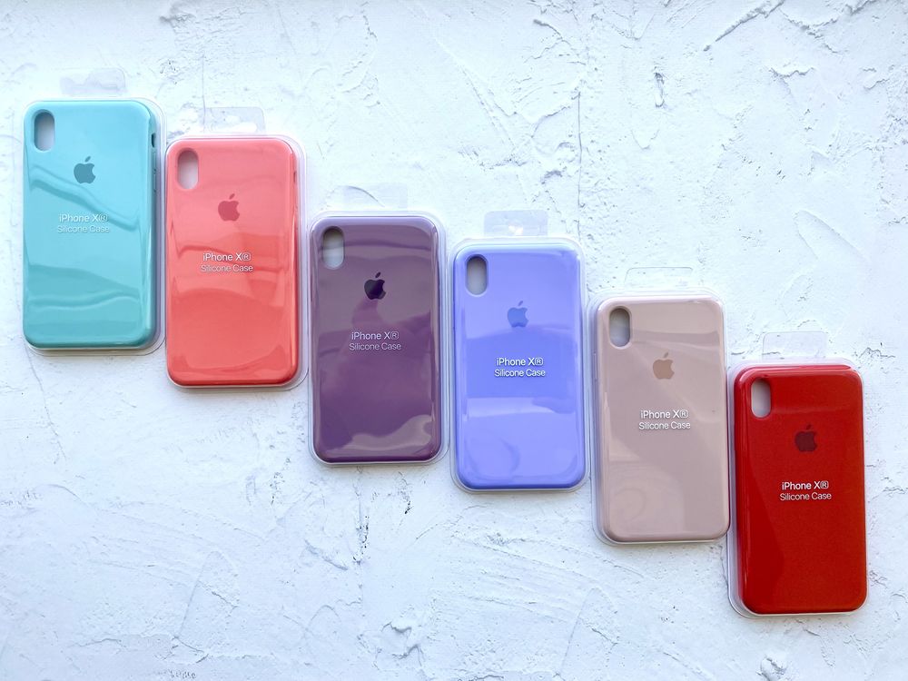 Силиконовый чехол Silicone case для iPhone XR / на Айфон XR