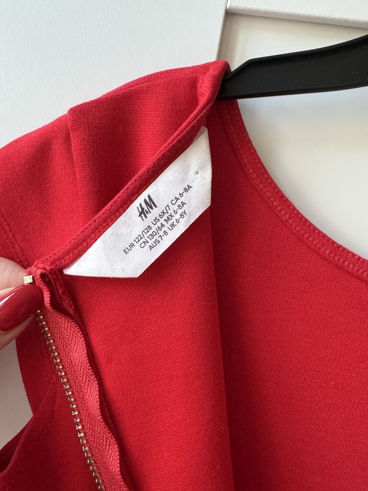 Sukienka świateczna H&m 122 - 128 (6-8 lat)