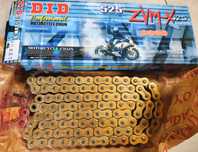 Nowy DID ZVMX 525 g&g 104 łańcuch motocyklowy złoty najmocniejszy
