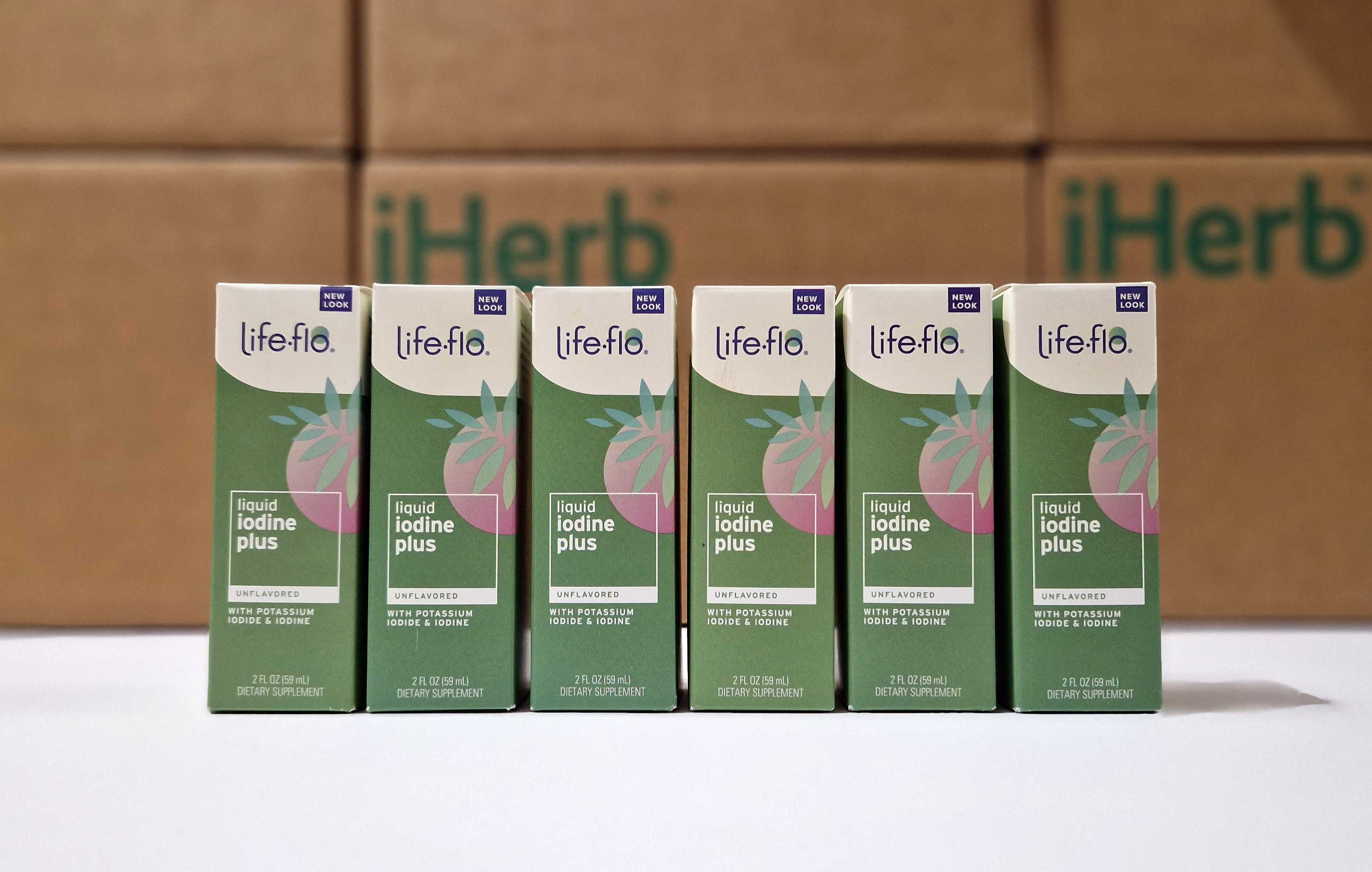 Life-flo рідкий йод + йодид калію, 59мл (potassium Iodide + iodine)