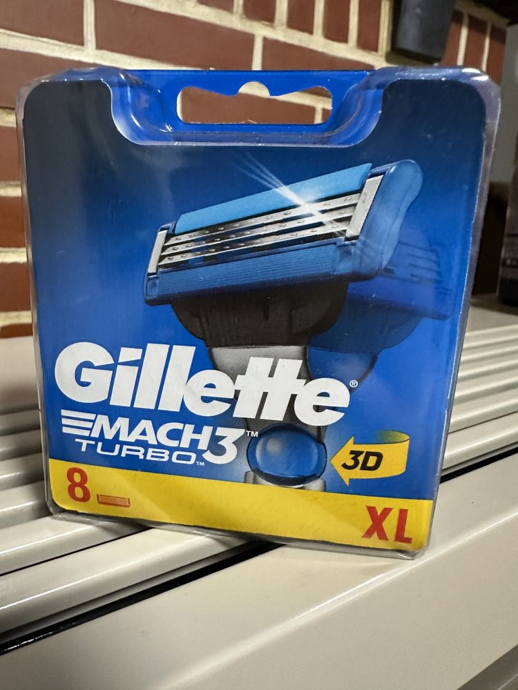 Gillette mach turbo xl 500 грн 100%ОРИГИНАЛ Германия