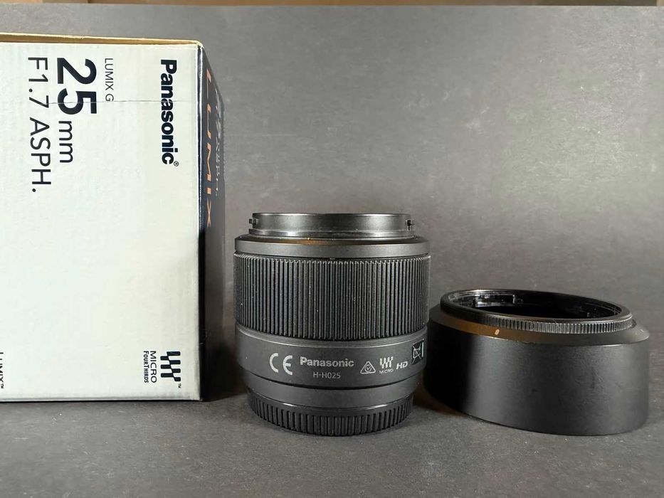 Объектив Panasonic Lumix G 25 mm f/1.7